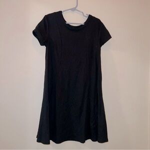 Art Class Black Ribbed Dress